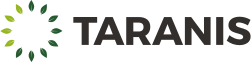 Taranis logo for Landing page